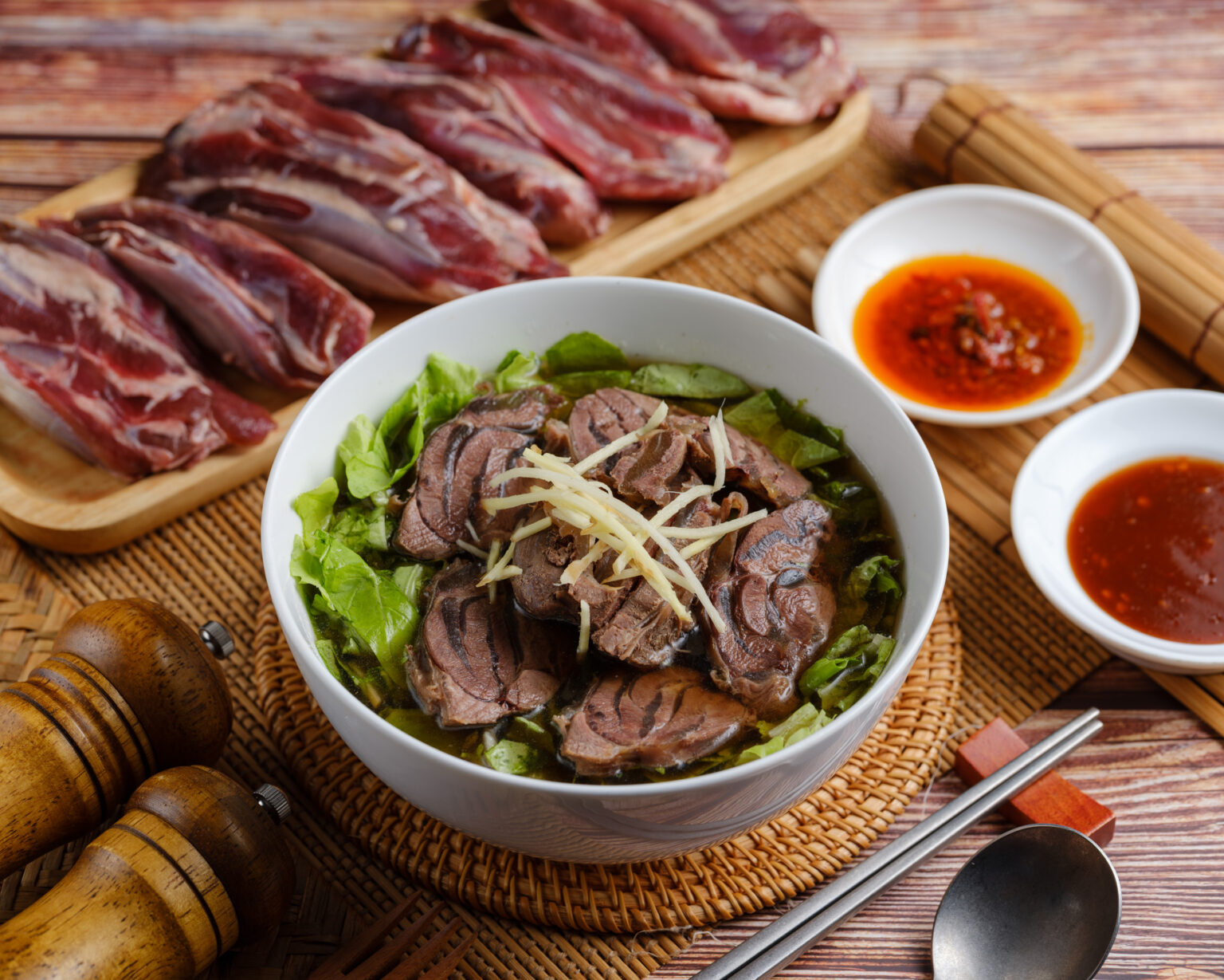 羅東夜市 羊舖子當歸羊肉湯_當歸羊腱湯(1)
